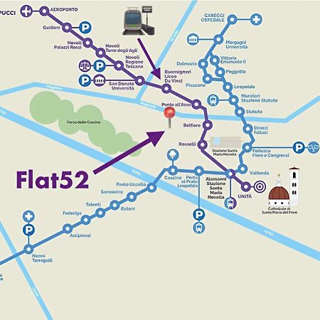 Flat 52 In San Jacopino Lejlighed Firenze Eksteriør billede